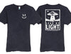 Lead By Light Tee (BOWN MEDIA x BLACKOUT) BLACKOUT BARBELL