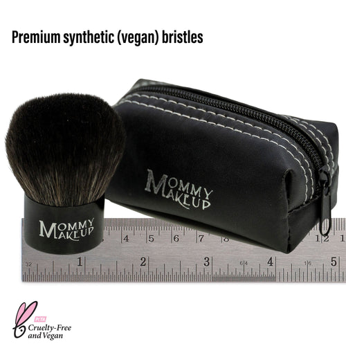 Kabuki Brush - Hand cut, Vegan, Cruelty-Free Mineral Makeup Brush
