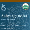 Ashwagandha Simple Syrup - Organic