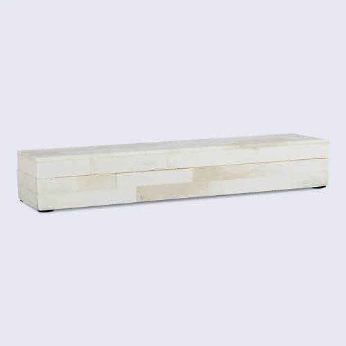 Decorative Box White Bone Inlay Collection White 8 Sizes