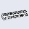Decorative Storage Boxes Shiraz Pattern Resin Inlay, Black & White, 7 sizes