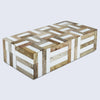 Wood & Resin Inlay Box Marquetry Decorative Keepsake 8 Sizes