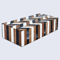 Marquet Cosmo Resin Inlay & Wood Marquetry Decorative Box – 8 Sizes