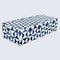 Indigo-White / 10x4.5x2.5