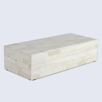 Decorative Box White Bone Inlay Collection White 8 Sizes