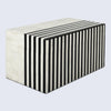 Black White Resin Inlay Decorative Storage Box – Mono Lead Collection (7 Sizes)