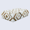 Marquet Array Resin & Wood Inlay Storage Box - 8 Sizes