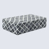 Moroccan Grey & White Resin & Bone Inlay Decorative Storage Box — (7 Sizes)