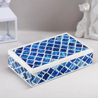 Decorative Box Patisserie Classic Collection Bone & Resin Inlay in 7 Sizes