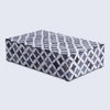 Decorative Storage Box Star Pattern  Bone & Resin Inlay - Grey, 7 Sizes