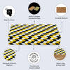 Black White Ochre Resin Inlay Decorative Storage Box Gifts- 8 Sizes