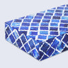 Moroccan Blue & White Resin & Bone Inlay Decorative Storage Box — (7 Sizes)