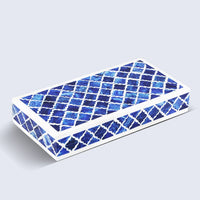 Decorative Box Patisserie Classic Collection Bone & Resin Inlay in 7 Sizes