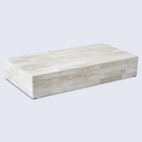 Decorative Box White Bone Inlay Collection White 8 Sizes
