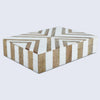 Marquet Chevron Resin & Wood Inlay Storage Box - 8 Sizes