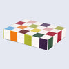 Decorative Box Medley Jester Pattern Resin Inlay, Available in 7 Sizes