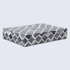 Moroccan Grey & White Resin & Bone Inlay Decorative Storage Box — (7 Sizes)