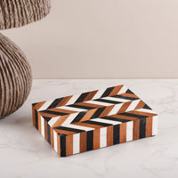 Marquet Cosmo Resin Inlay & Wood Marquetry Decorative Box – 8 Sizes