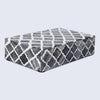 Moroccan Grey & White Resin & Bone Inlay Decorative Storage Box — (7 Sizes)