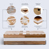 Patisserie Adorn Resin & Wood Inlay Decorative Storage Box