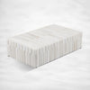 Ivory Stem Bone Inlay Decorative Storage Boxes Centerpiece