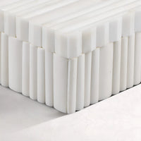 Ivory Stem Bone Inlay Decorative Storage Boxes Centerpiece