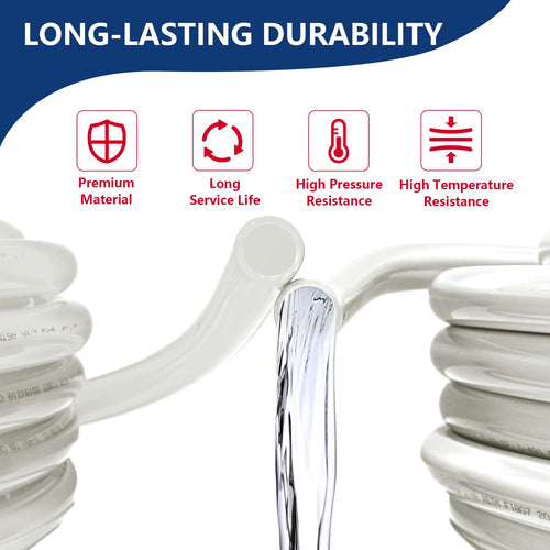 1/2" 100ft PEX-B Pipe (White& Cutter)