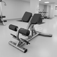 Back Extension Bench - Muscle D Fitness -  Premium Upholstery Lower Back, Roman Chair