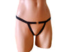 BDSM Crotchless O Ring Thong Lingerie Panty