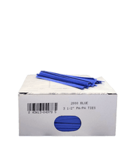 Bag Ties, Paper, 3.5", 2000 Count