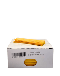 Bag Ties, Paper, 3.5", 2000 Count