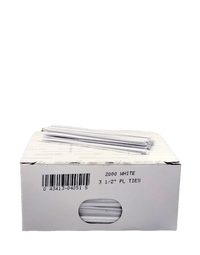 Bag Ties, Plastic, 3.5", 2000 Count