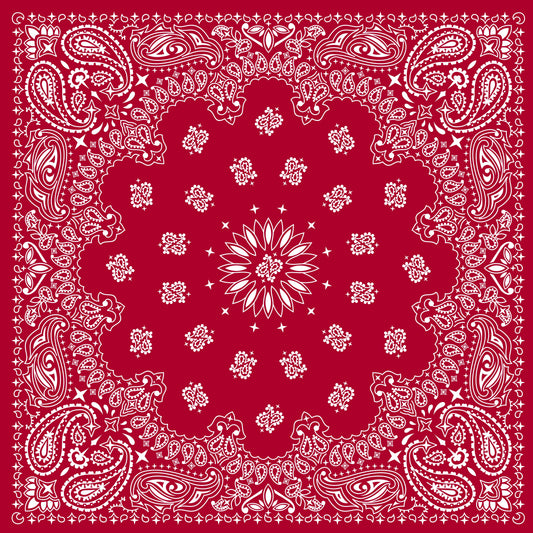 American Duke Apparel Company Bandana - Classic Red
