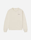 Basics White Sand Unisex Crewneck