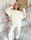 Basics White Sand Unisex Crewneck