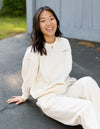 Basics White Sand Unisex Crewneck