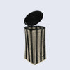 woven-beige-black-laundry-basket-with-handles-11x18