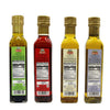 Basso 1904 Infused Extra Virgin Olive Oil Gift Set – Garlic, Chili, Rosemary & Basil – 4 x 8.5 fl oz (250 ml)