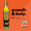 Basso 1904 White Truffle Infused Extra Virgin Olive Oil – Gourmet Finishing Oil – 250 ml (8.5 fl oz)