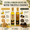 Basso 1904 Black & White Truffle Infused EVOO Duo – Gourmet Finishing Oils – 2 x 8.5 fl oz (250 ml)