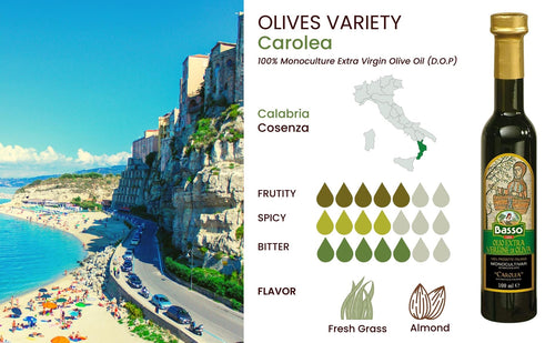 Basso 1904 Limited Edition Italian EVOO Tasting Gift Set – 5 x 100 ml