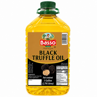 Basso 1904 Black Truffle Infused Extra Virgin Olive Oil – Foodservice Size – 1 Gallon (3.785 L)