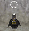 Batman Minifigure Custom Keychain - Brick-Compatible – New