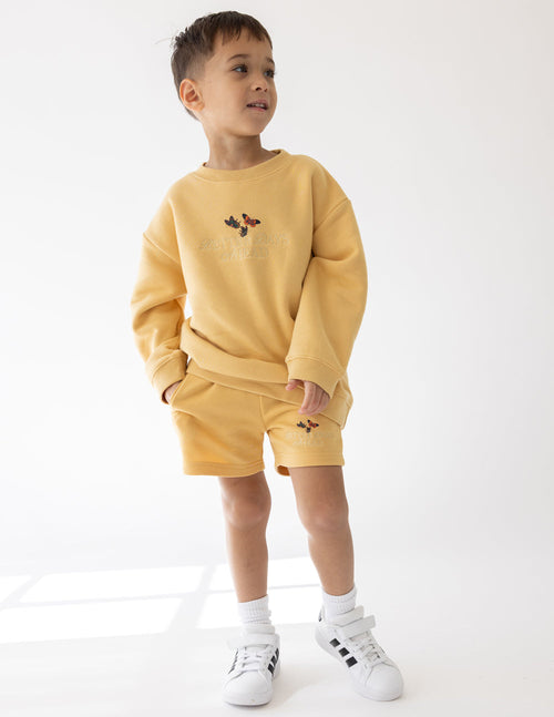 Better Days Butterfly Kids Crewneck