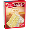 Betty Crocker Delights Super Moist Lemon Cake Mix – 13.25 oz