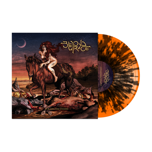 Beyond Grace - Our Kingdom Undone on Orange w/ Black Hue Vinyl LP