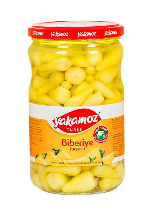 Yakamoz Hot Baby Pepper Pickle 720G