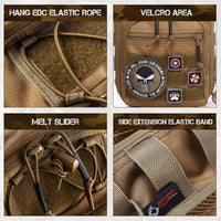 Military Anti-Cut Waterproof Tactical Range Sling Bag