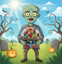 Zombie Apocalypse Biosphere Terrarium