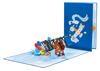 Happy Birthday Biplane Pop Up Card